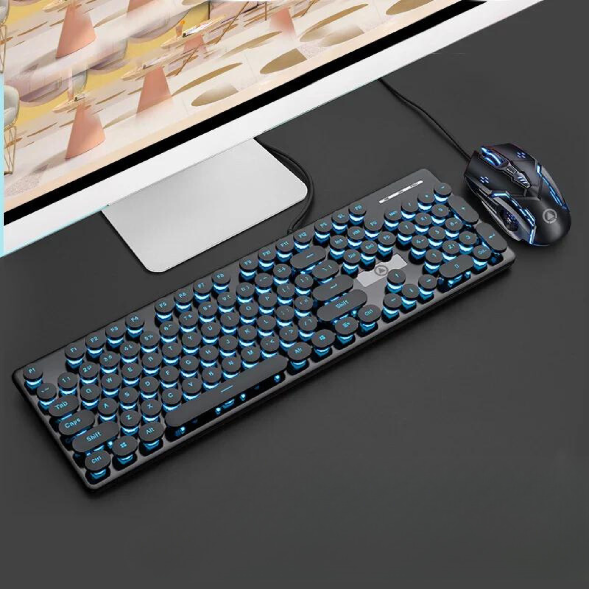 Backlit Cozy Gamer Keyboard