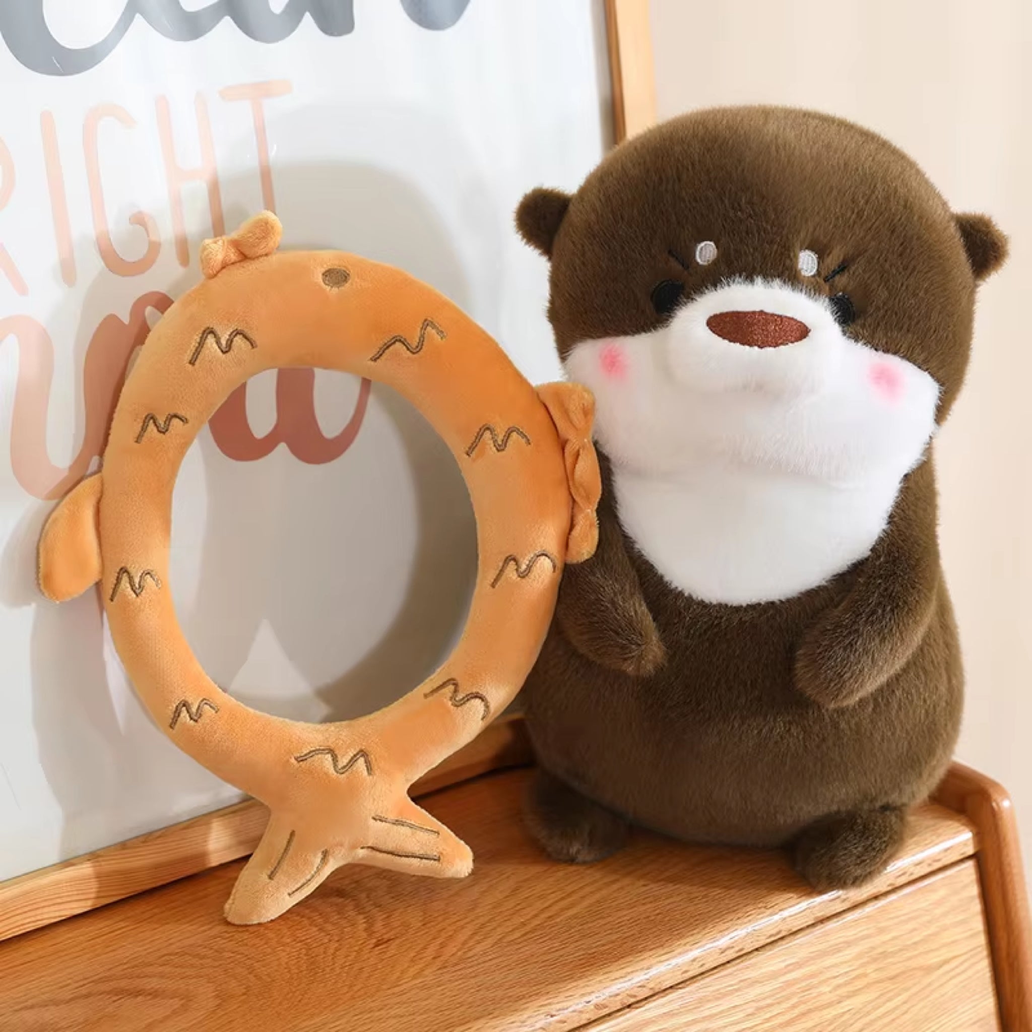 Kawaii Otter Plush With Hats