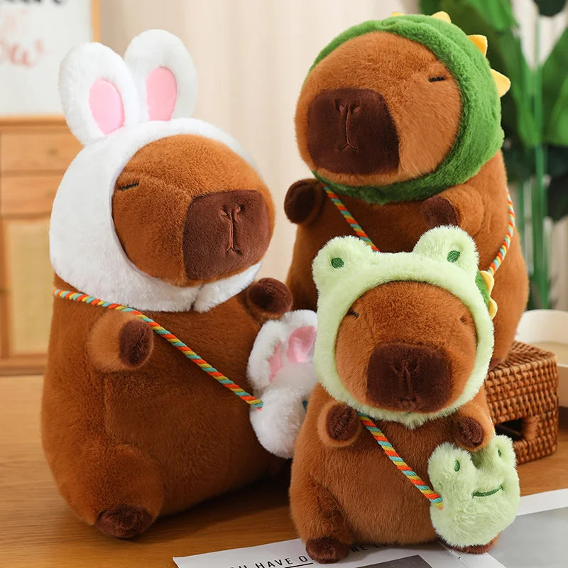 Frog Capybara Plush