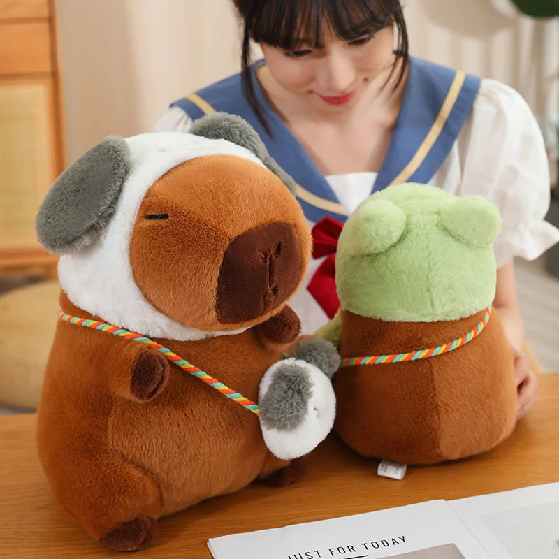 Frog Capybara Plush