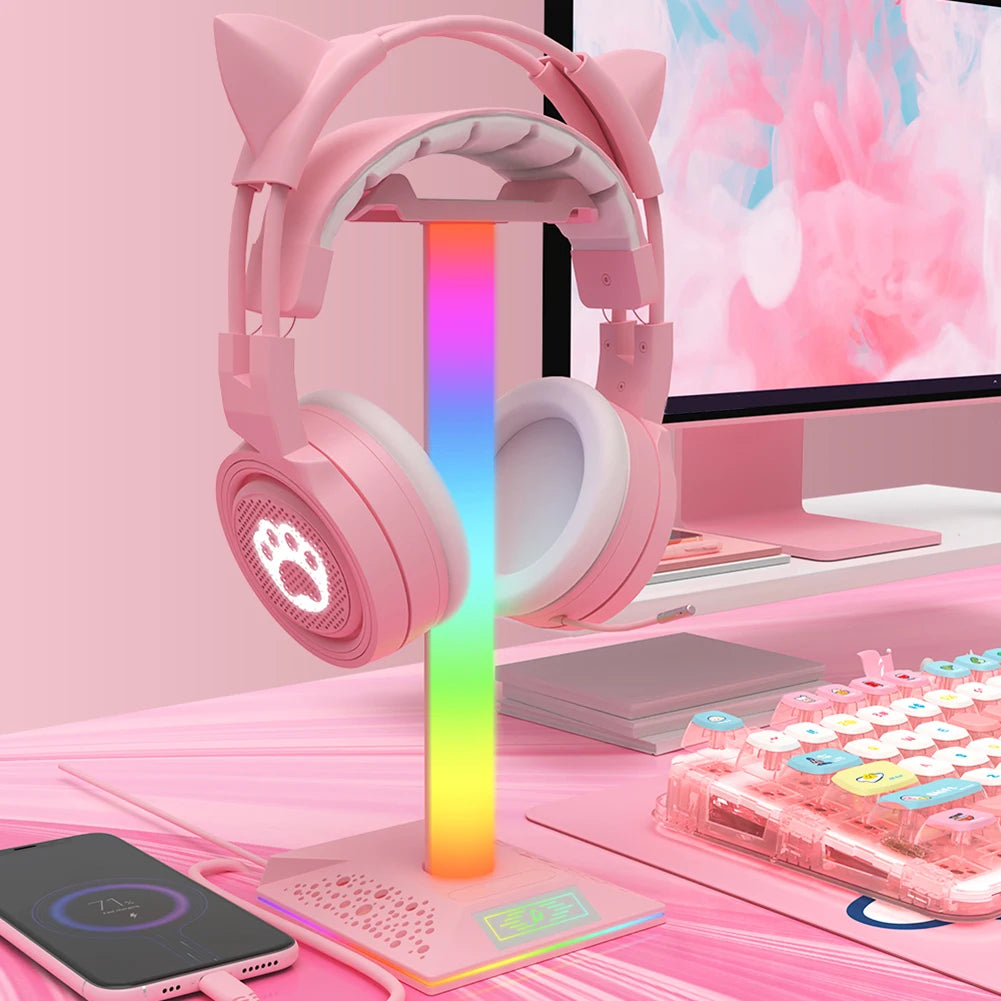 RGB Gaming Headphone Stand