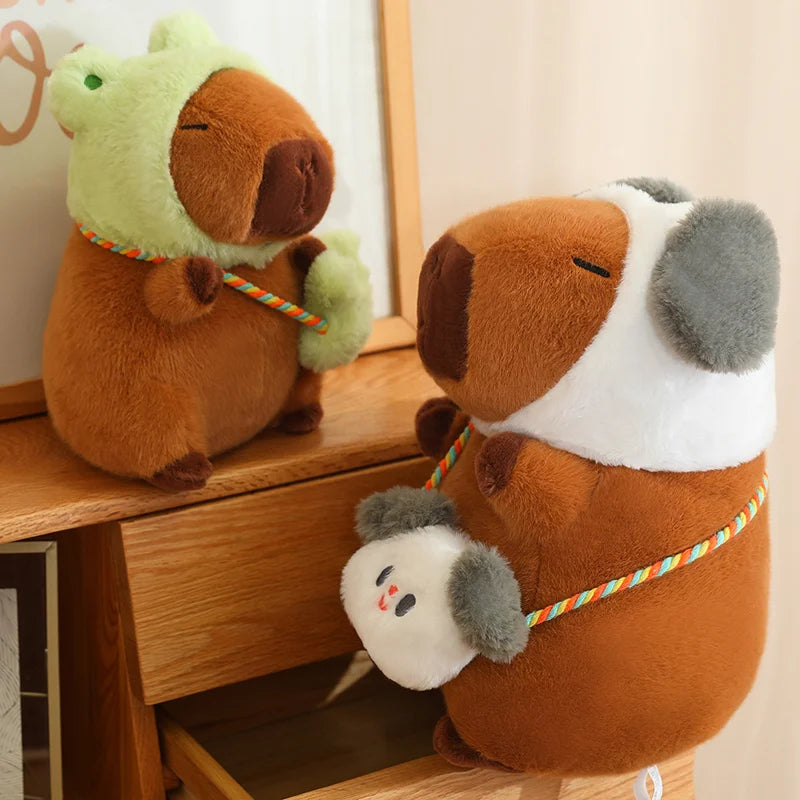 Frog Capybara Plush