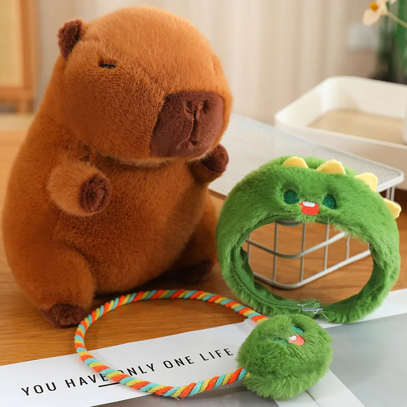 Dinosaur Capybara Plush