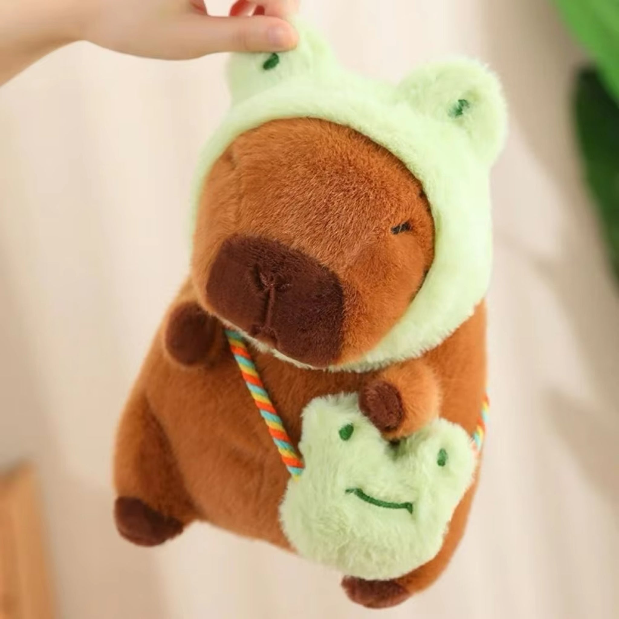 Frog Capybara Plush