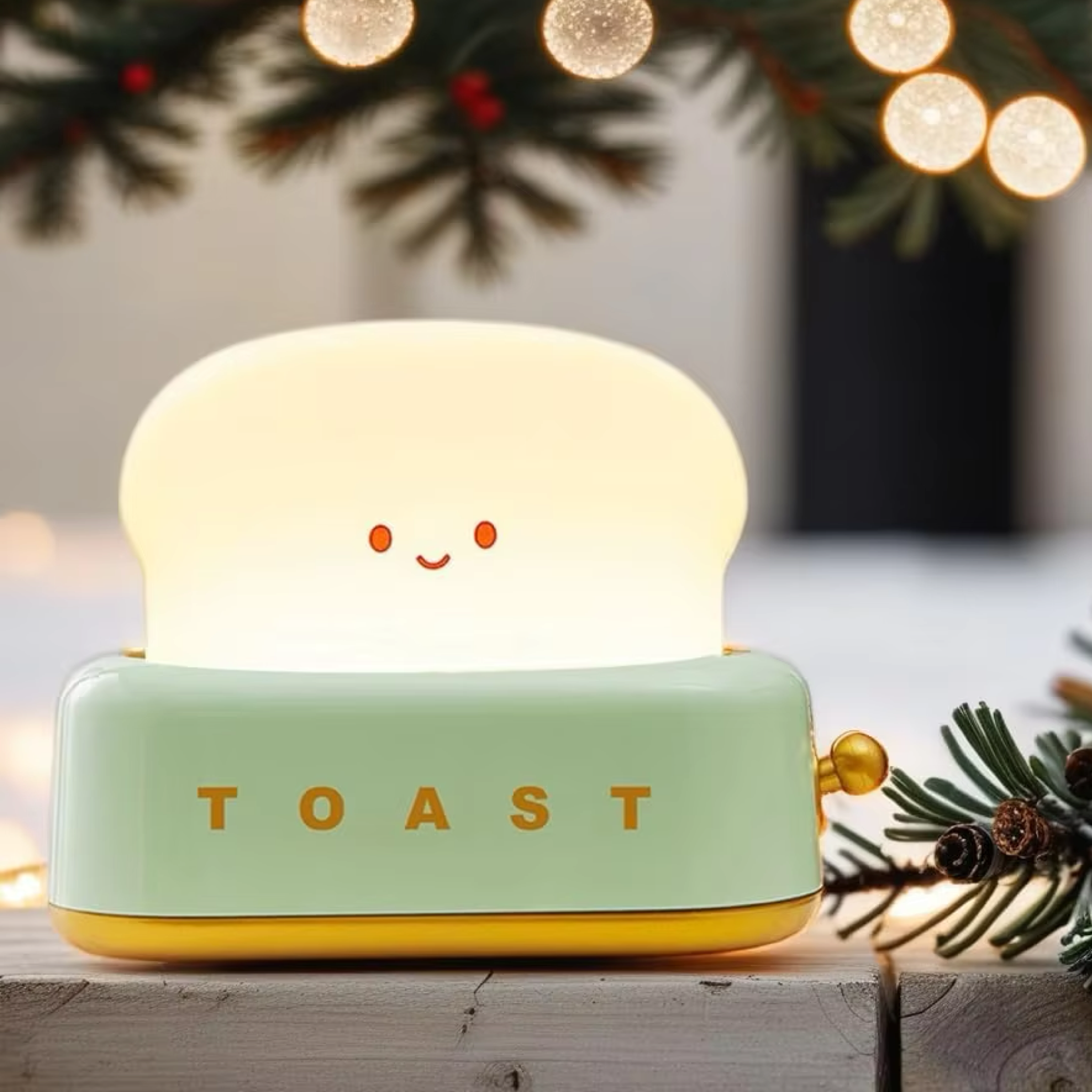 Mini Kawaii Toaster Lamp