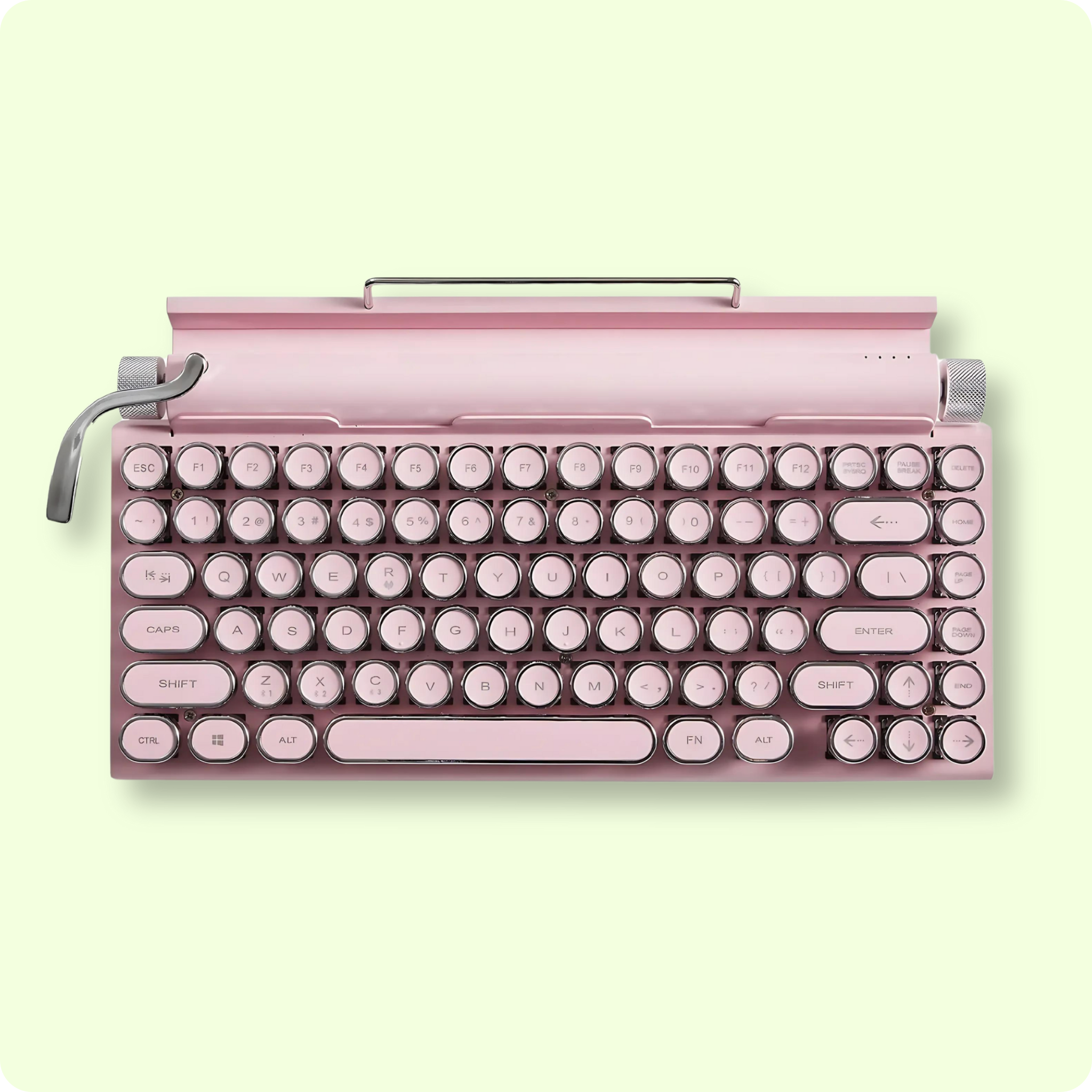 Retro Typewriter Mechanical Keyboard - Bluetooth